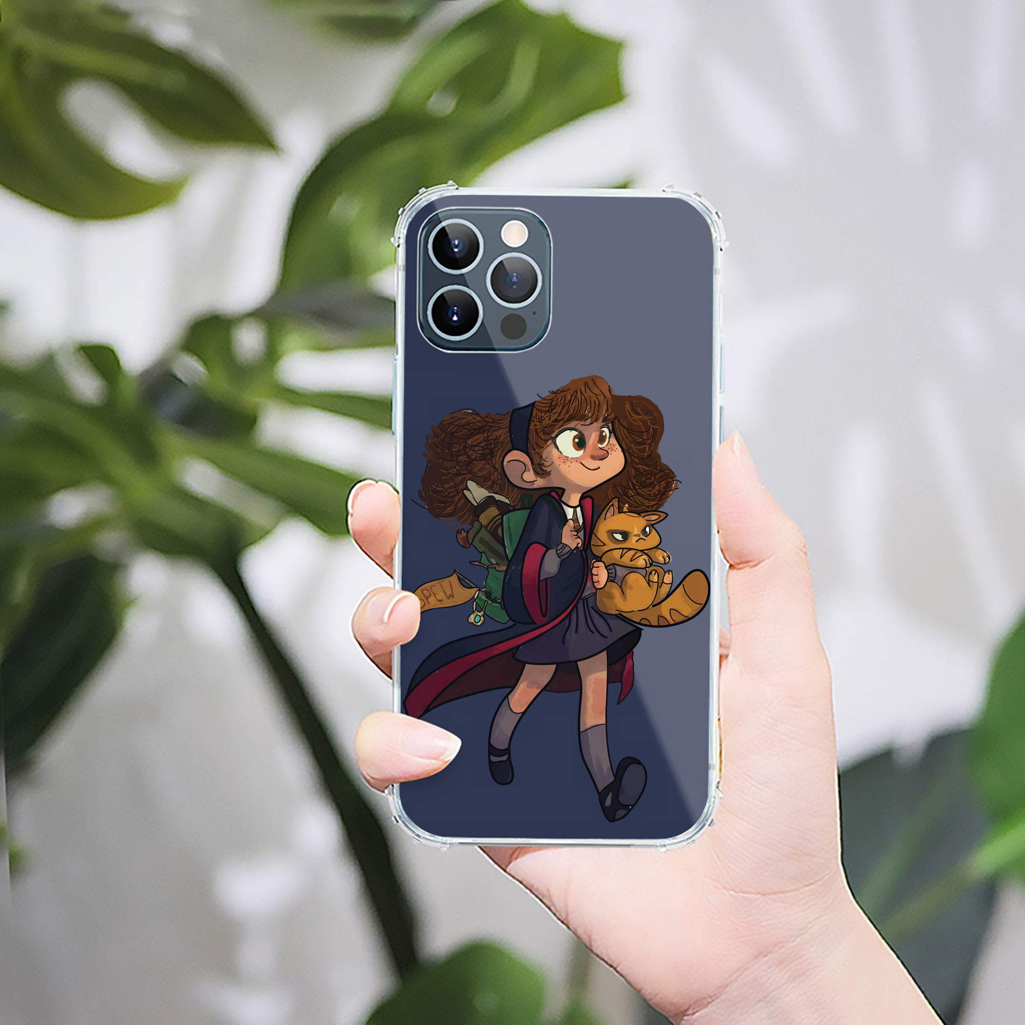 （画像用） Harry Potter ハリー・ポッターシリーズ 【iPhone 12シリーズ対応】透明スマホケース（クリアソフトケース）